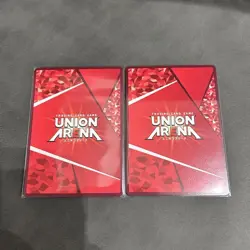 Union Arena Victory Goddess NIKKE Neon SR 2 Card Set Near - Image 2