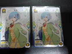 UNION ARENA Rem Promo Re:Zero Card Game Used Condition - Image 1