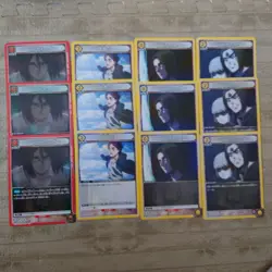 Attack on Titan Eren Union Arena 12 Card Set No Singles - Image 1