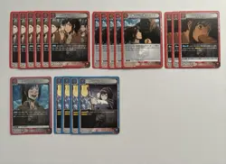 Attack on Titan Union Arena Sasha Blouse 19 Card Set Used Rare - Image 1