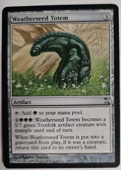 MTG Magic The Gathering Card Weatherseed TotemArtifact Time Spiral - Image 1
