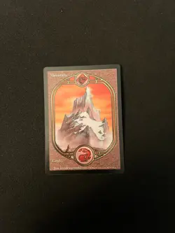 Magic The Gathering Mountain (UGL) Unglued Near Mint Condition VINTAGE MTG - Image 1
