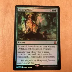 Ema Nature Order Foil English Version Eternal Masters Mtg - Image 1