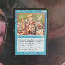 Magic the Gathering - Show and Tell - Sorcery - Urza's Saga - LP - MTG - Image 1