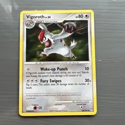 Vigoroth 68/123 Mysterious Treasures Pokemon Card - Image 1