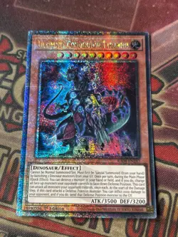 Yugioh Ultimate Conductor Tyrano RA04-EN287 | Quarter Century Rare NM - Image 1