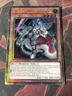 Yugioh Vanquish Soul Pantera RA04-EN044 Quarter Century Secret Rare NM 1st - Image 1