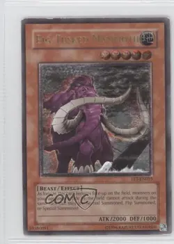 UL - Big-Tusked Mammoth Unlimited YuGiOh Flaming Eternity #FET-EN015 2005 - Image 1