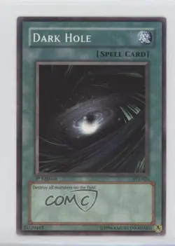 Dark Hole Unlimited YuGiOh Starter Deck Yugi Evolution #SYE-026 2004 - Image 1