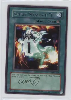 Spirit Message I Unlimited YuGiOh Labyrinth of Nightmare #LON-089 2003 - Image 1