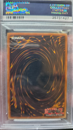 YUGIOH 2004 Cyber-Stein SJC-EN001 Ultra Rare Prize Card PSA 10 (POP 23) - Image 3
