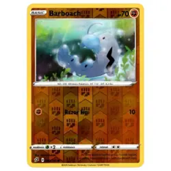 Barboach 99/192 SWSH Rebel Clash Reverse Holo Common Pokemon Card TCG - Image 1