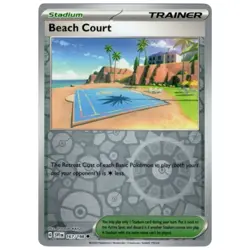 Beach Court 167/198 Reverse Holo Scarlet & Violet SVI NM Pokemon TCG Card - Image 1