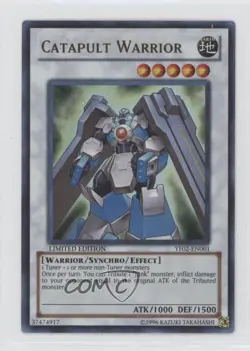 Catapult Warrior YuGiOh 5D's Vol 2 Promo Card #YF02-EN001 - Image 1