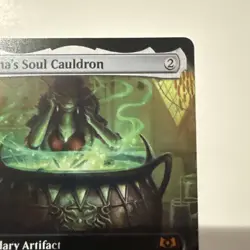Agatha's Soul Cauldron Extended Art # 366 MTG Wilds Of Eldraine NM English - Image 3
