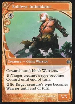 Boldwyr Intimidator -Foil Light Play MTG Futuresight - Image 1