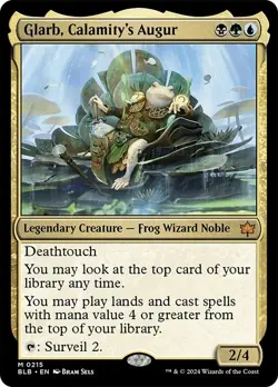 MTG Glarb, Calamity's Augur - Bloomburrow #215 - NM - FREE POSTAGE - Image 1