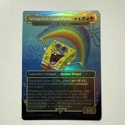 MTG SpongeBob SquarePants - Jodah, the Unifier RAINBOW FOIL Secret Lair 1932 NM - Image 1