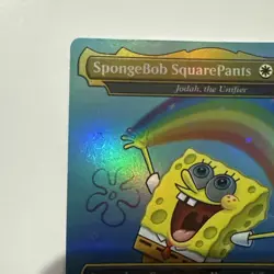 MTG SpongeBob SquarePants - Jodah, the Unifier RAINBOW FOIL Secret Lair 1932 NM - Image 2
