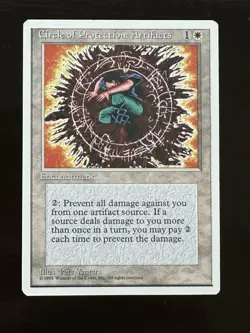 Circle of Protection: Artifacts MTG Core Set 4th Edition Regular - Image 1