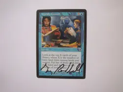 Worldly Counsel - ARTIST PROOF - Signed - MTG Magic the Gathering Invasion - Image 1