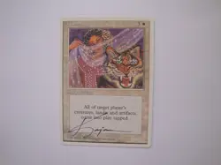 Kismet - ARTIST PROOF - Signed - MTG Magic the Gathering 4th Edition - Image 1