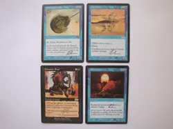 4x Urza's Saga ARTIST PROOFs - Signed - Scott Kirschner MTG Magic the Gathering - Image 1