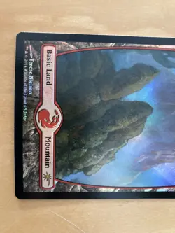 Promo Mountain English Foil 1 Piece Judge Reward Mtg En Nielsen - Image 3