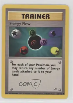 Energy Flow Pokemon Gym Heroes #122 2000 - Image 1