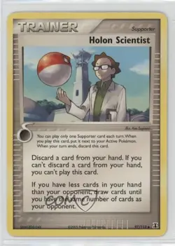 Holon Scientist Pokemon EX Delta Species #97 2005 - Image 1