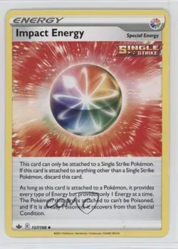Impact Energy Pokemon Sword & Shield Chilling Reign #157 - Image 1