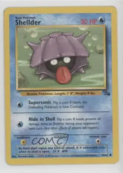 Shellder Pokemon Fossil #54 1999 - Image 1