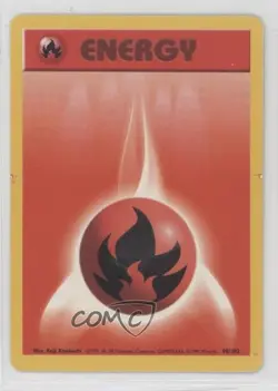 Fire Energy Pokemon Base Set #98 1999 - Image 1