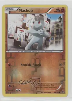 Machop Reverse Foil Pokemon XY Furious Fists #44 - Image 1