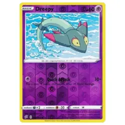 Dreepy Reverse Holo Common (089/192) Pokemon Rebel Clash - Image 1