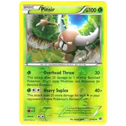 Pokemon TCG Breakthrough Uncommon Reverse Holo Pinsir 3/162 - Image 1