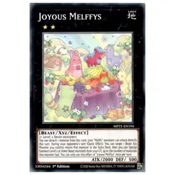 Joyous Melffys - PHRA-EN044 - Super Rare - 1st Edition - Yugioh TCG - Image 1