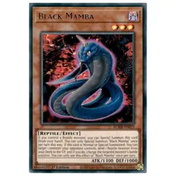 Black Mamba BLMR-EN019 Ultra Rare 1st Edition NM Yugioh - Image 1