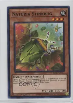 Naturia Stinkbug 1st Ed. YuGiOh Hidden Arsenal: Chapter 1 #HAC1-EN112 - Image 1