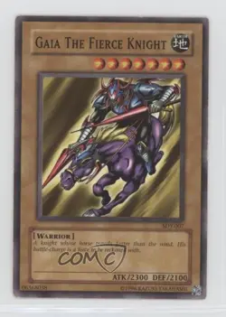 Gaia The Fierce Knight Unlimited YuGiOh Starter Deck Yugi #SDY-007 2002 - Image 1
