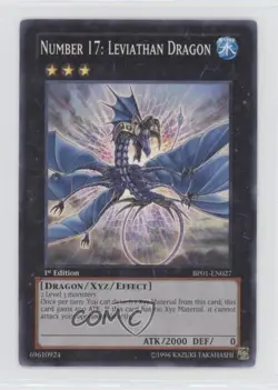 Number 17: Leviathan Dragon 1st Ed. YuGiOh Battle Pack: Epic Dawn #BP01-EN027 - Image 1
