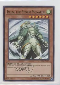 Raiza the Storm Monarch Unlimited YuGiOh Emperor of Darkness Structure Deck - Image 1