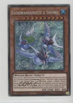 Starlight Rare - Floowandereeze & Snowl 1st Ed. YuGiOh Burst of Destiny - Image 1