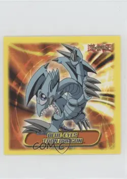 Blue-Eyes Toon Dragon Topps YuGiOh Sticker Collection #33 2002 - Image 1