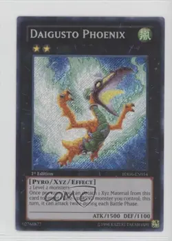 Daigusto Phoenix 1st Ed. YuGiOh Hidden Arsenal 6: Omega Xyz #HA06-EN054 - Image 1