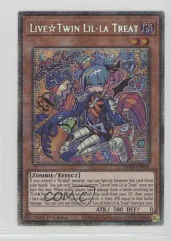 Live Twin Lil-La Treat (StR) 1st Ed. YuGiOh Blazing Vortex #BLVO-EN028 - Image 1