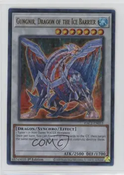 Gungnir Dragon of the Ice Barrier 1st Ed. YuGiOh Hidden Arsenal: Chapter 1 - Image 1