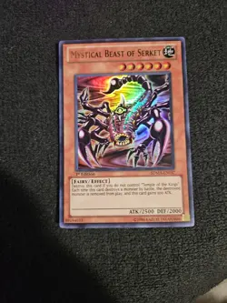 Yugioh Mystical Beast of Serket SDMA-EN037 1st Edition LP Condition - Image 1