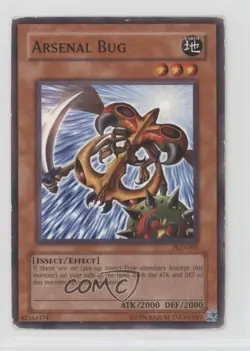 Arsenal Bug 1st Ed. YuGiOh Pharaonic Guardian #PGD-007 2003 - Image 1