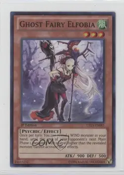 Ghost Fairy Elfobia 1st Ed. YuGiOh Lord of the Tachyon Galaxy #LTGY-EN085 - Image 1